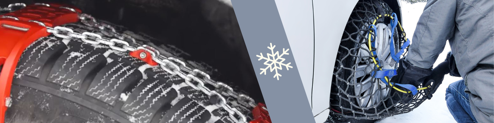 Wintersport betekent sneeuwkettingen! 
