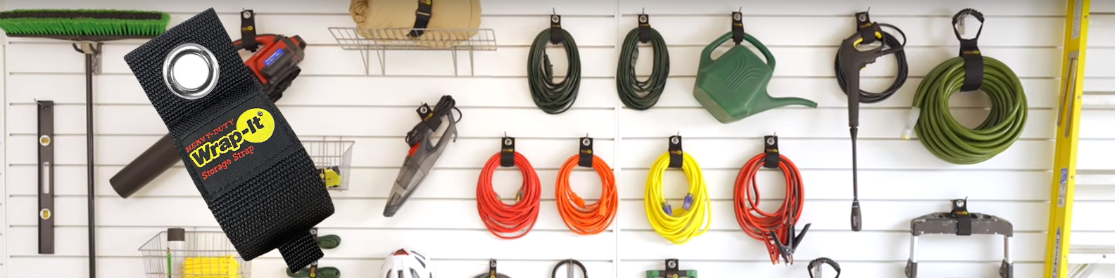 Schep orde in de chaos met Wrap-it storage straps